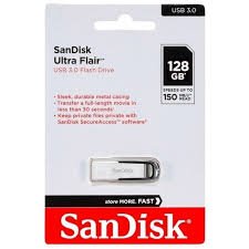 SANDISK 128 FLAIR PENDRIVE 
